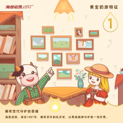黃金奶源地，成就安全的海普諾凱1897