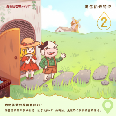 黃金奶源地，成就安全的海普諾凱1897