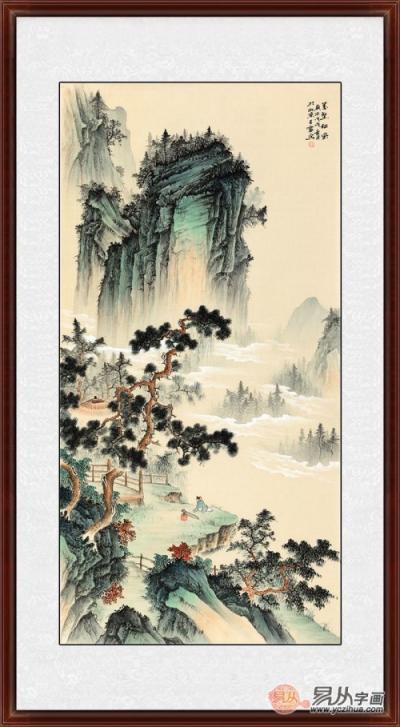 玄關(guān)豎版畫(huà)掛什么好？詩(shī)情畫(huà)意的山水畫(huà)了解下！