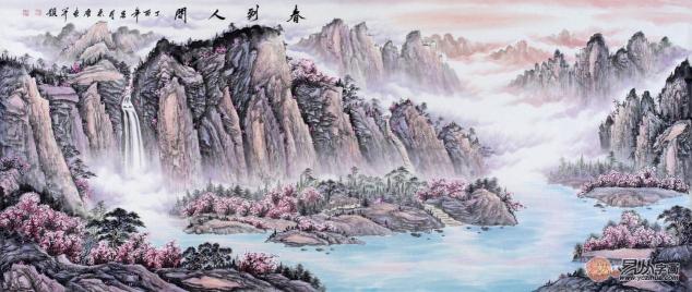 客廳沙發(fā)墻掛什么好？易從網(wǎng)名人字畫裝飾風(fēng)水順暢財運旺！