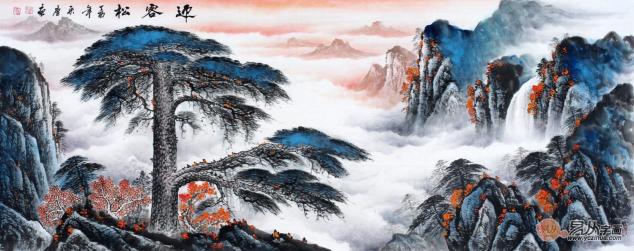 客廳沙發(fā)墻掛什么好？易從網(wǎng)名人字畫裝飾風(fēng)水順暢財運旺！