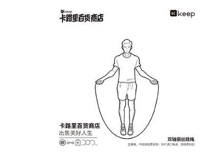 Keep真會(huì)玩！開(kāi)設(shè)首家卡路里百貨商店，出售美好人生！