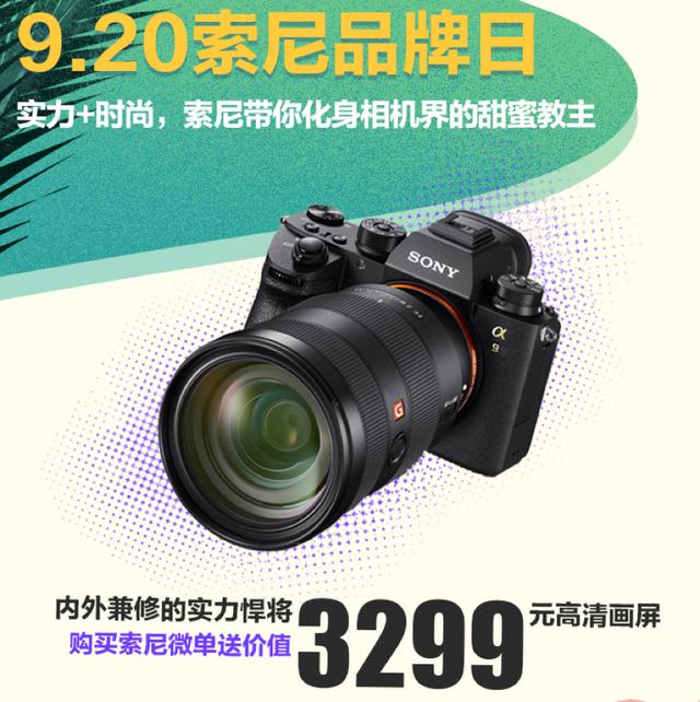誰說微單不能拍大片？京東相機節(jié)索尼品牌日全畫幅微單給你驚喜
