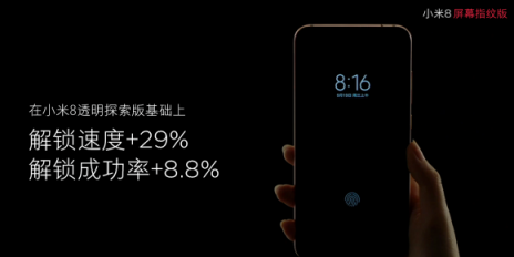 小米8 屏幕指紋版即將發(fā)售！僅3199元起！