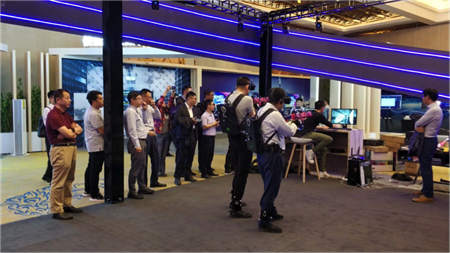 2018中國國際信息通信展-瑞立視助力華為5G電競方案閃耀全場