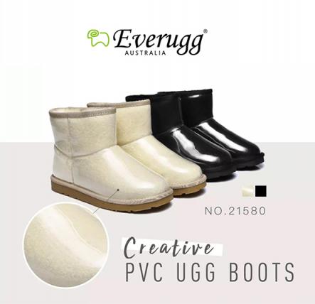 大熱EveruggPVC雪地靴，竟然在傅恒許凱的腳下了