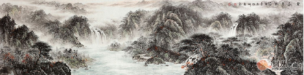 徐坤連的山水畫(huà)藝術(shù)價(jià)值淺析，帶你認(rèn)識(shí)不一樣的“粗獷”畫(huà)家