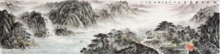 徐坤連的山水畫(huà)藝術(shù)價(jià)值淺析，帶你認(rèn)識(shí)不一樣的“粗獷”畫(huà)家