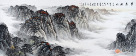 徐坤連的山水畫(huà)藝術(shù)價(jià)值淺析，帶你認(rèn)識(shí)不一樣的“粗獷”畫(huà)家