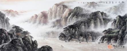徐坤連的山水畫(huà)藝術(shù)價(jià)值淺析，帶你認(rèn)識(shí)不一樣的“粗獷”畫(huà)家