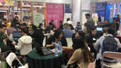 1010南京培朗博覽會圓滿落幕，小禾科技愛學(xué)、愛校展位吸睛人氣爆棚