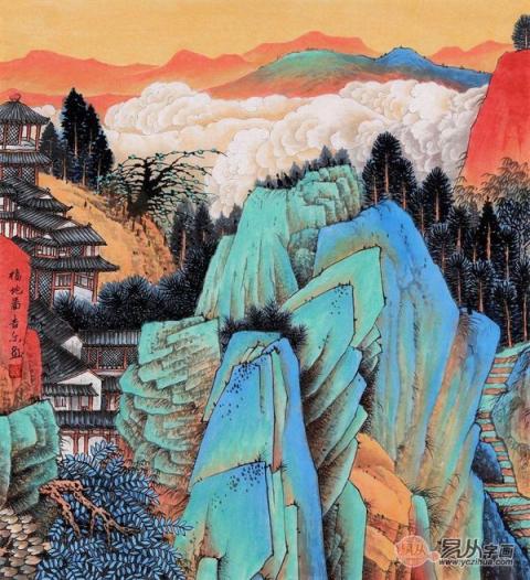 家里走廊掛什么畫好？手繪國畫裝飾家居藝術(shù)風(fēng)水好！