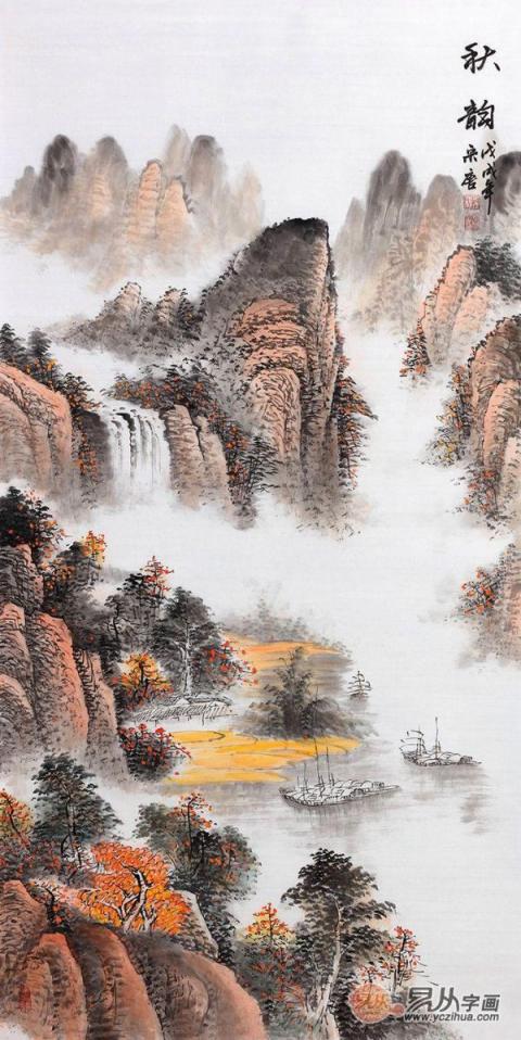 家里走廊掛什么畫好？手繪國畫裝飾家居藝術(shù)風(fēng)水好！