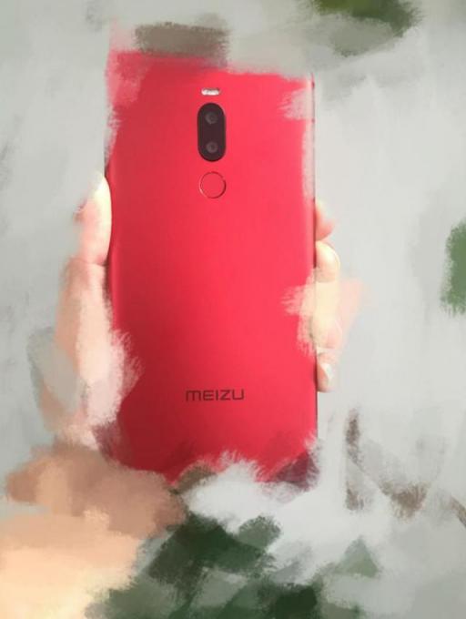 疑似魅族Note8紅色版后蓋曝光 后置指紋真香？