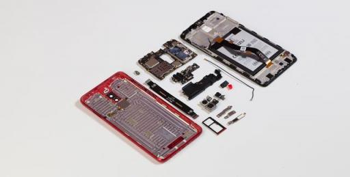 魅族Note8拆解：原來(lái)6400次跌落不碎屏的秘密在這里！