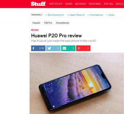 新歡and舊愛 相比iphoneXS外媒為啥更看好華為P20？