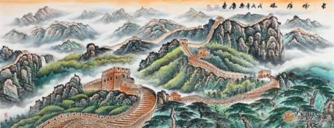 辦公室風(fēng)水掛畫？巍峨壯闊大氣山水裝飾旺財(cái)好運(yùn)來！
