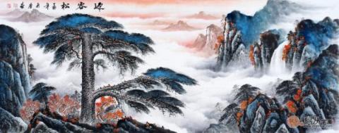 客廳藝術(shù)畫裝飾畫？宋唐國(guó)畫裝飾美景旺財(cái)好運(yùn)來(lái)！