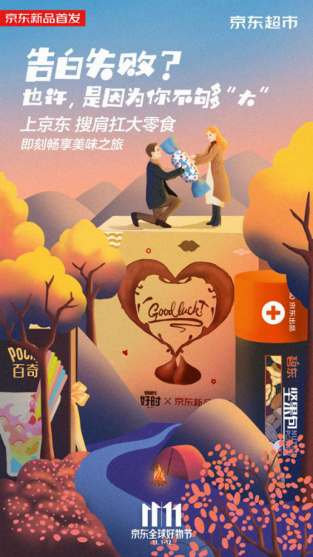 紅海中的11.11大戰(zhàn)，京東超市定制化“肩扛大零食”奇兵出擊