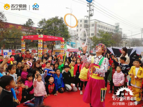 除了人還是人，蘇寧晚間門店整體銷售同比增長103.6%