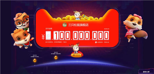 6.82億！三只松鼠雙11再創(chuàng)記錄，穩(wěn)居行業(yè)第一！