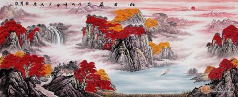 客廳風(fēng)水裝飾的講究？易從網(wǎng)名人字畫裝飾風(fēng)水順暢財(cái)運(yùn)旺！