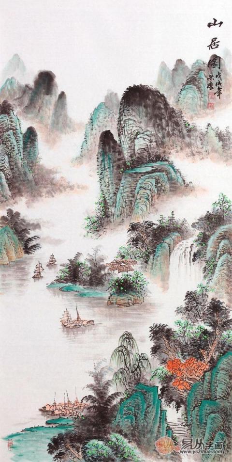 關(guān)風(fēng)水掛畫裝飾？五幅字畫裝飾美景任你選！