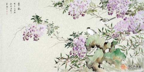 當(dāng)代花鳥畫美女作家，許芬藝術(shù)簡介