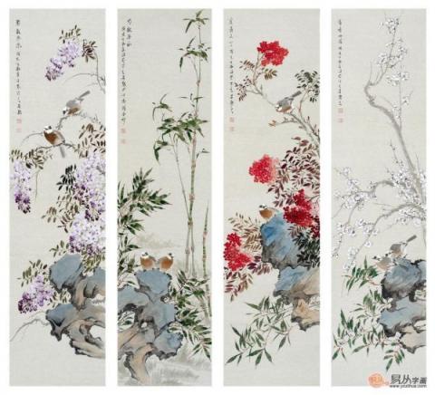 當(dāng)代花鳥畫美女作家，許芬藝術(shù)簡介