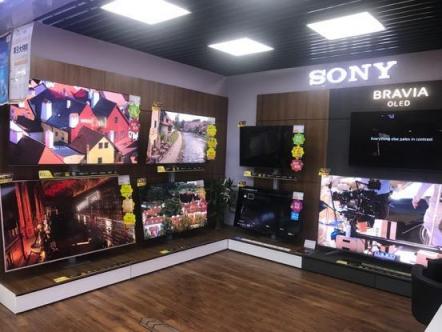 探店蘇寧，新房裝修，朋友喜提索尼X8500F電視