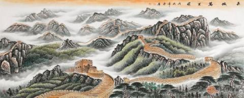 客廳裝飾掛什么畫(huà)？山水國(guó)畫(huà)裝飾旺財(cái)好運(yùn)來(lái)！