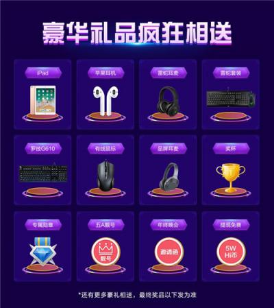 2018Hi語音年度盛典榜單活動(dòng)打響，你準(zhǔn)備好了嗎？