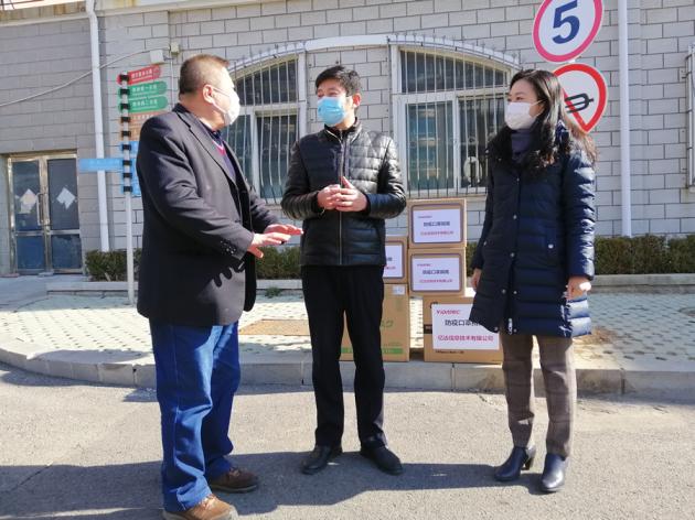 億達(dá)信息心系福利院，小口罩傳遞大溫暖
