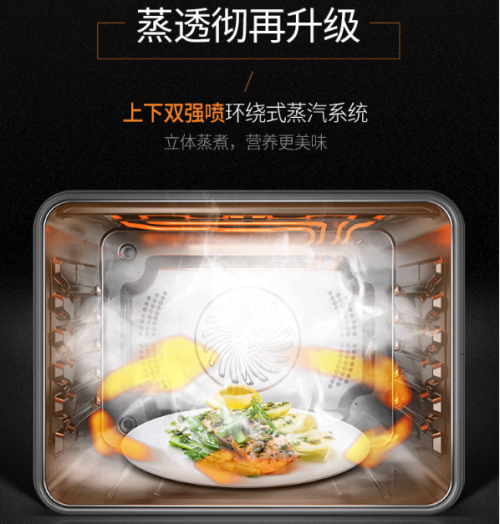 精致生活從廚房開(kāi)始，華帝蒸烤一體機(jī)i23007告訴你1如何大于2？