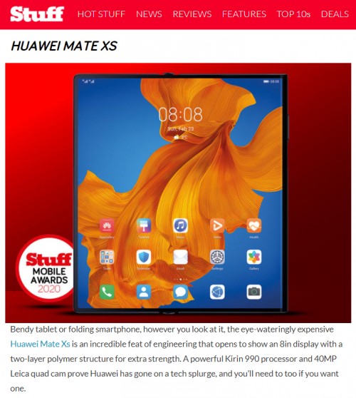 超越iPad Pro的5G 領(lǐng)導(dǎo)力，權(quán)威外媒2020年度獎項頒給華為MatePad Pro 5G