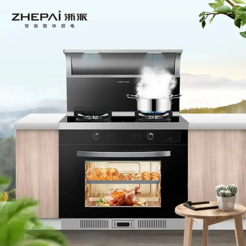 植物 + 集成灶10大品牌浙派瞬吸油煙，廚房空氣還能不好？