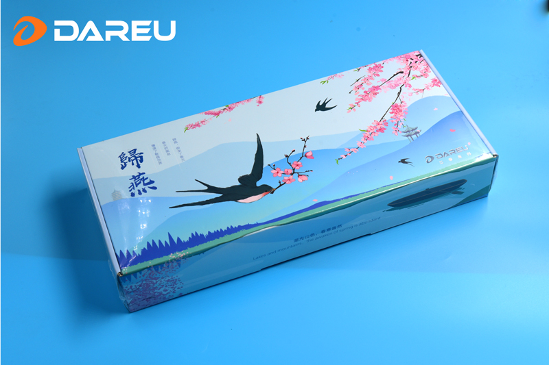 外設(shè)藏品 ▎達爾優(yōu)A87「夢遇」&「歸燕」主題版國產(chǎn)游戲機械鍵盤