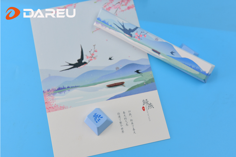 外設(shè)藏品 ▎達爾優(yōu)A87「夢遇」&「歸燕」主題版國產(chǎn)游戲機械鍵盤