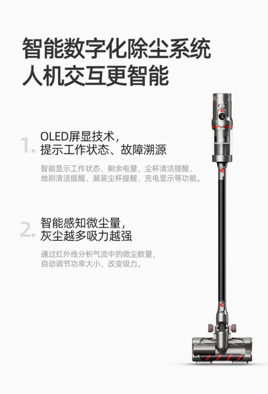 比戴森更智能，小狗智能無線吸塵器T12上線京東