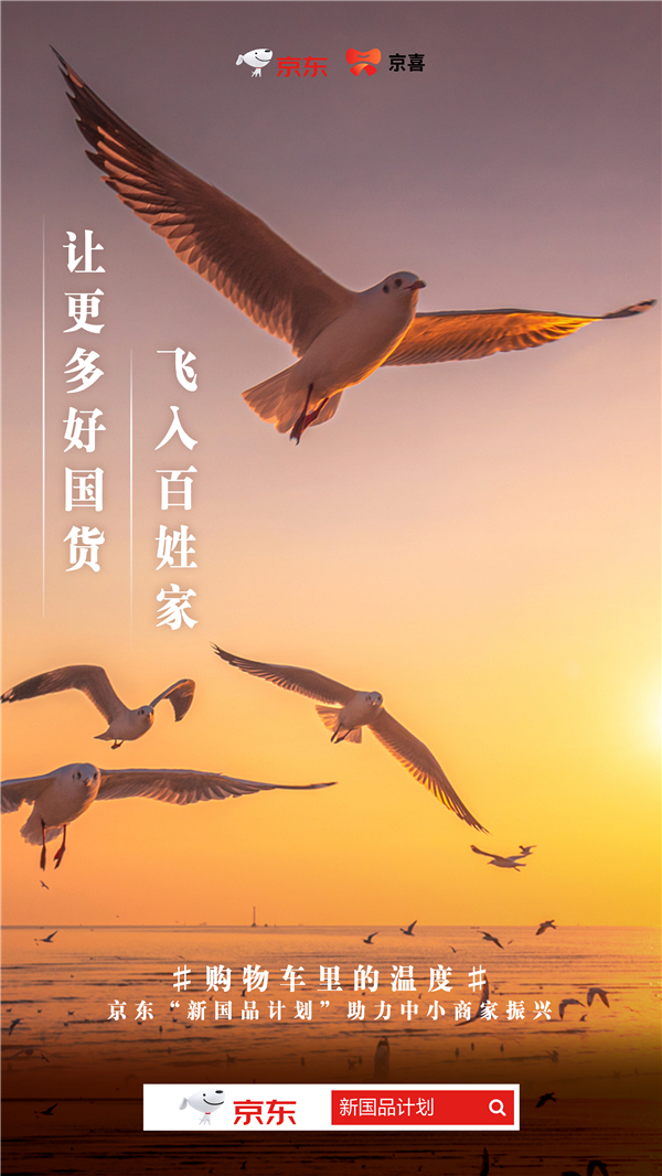 京東率先發(fā)放618大禮包！“新國品計劃”助力國內(nèi)中小商家振興！