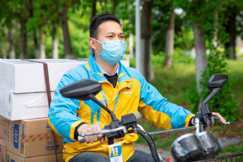 疫情影響放緩，蘇寧物流送貨上門90%區(qū)域以上已恢復(fù)