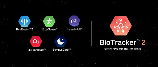 助力睡眠、血氧等數(shù)據(jù)監(jiān)測，華米科技發(fā)布新一代自研傳感器 BioTracker 2