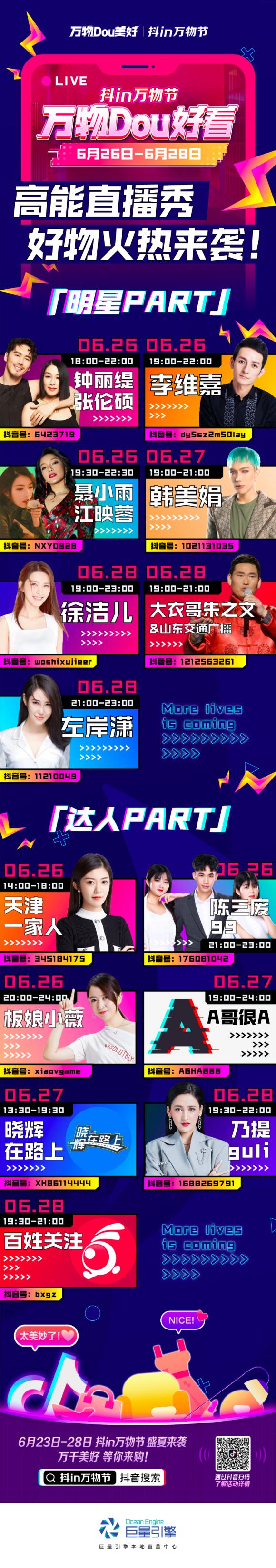 聯(lián)動(dòng)百家中小企業(yè)開啟直播嘉年華，“抖in萬物節(jié)”好物清單曝光
