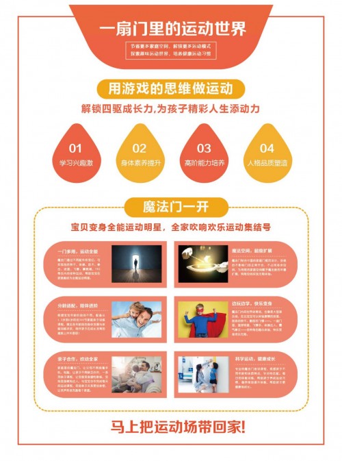重磅！積木寶貝魔法門震撼上市，助力打造中國兒童“家庭運動場”