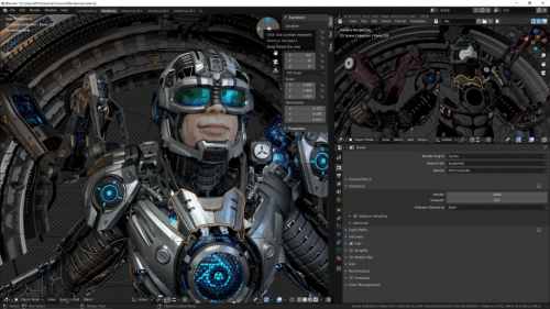 Blender讓渲染更高效，RTX Studio帶來全新創(chuàng)作體驗(yàn)