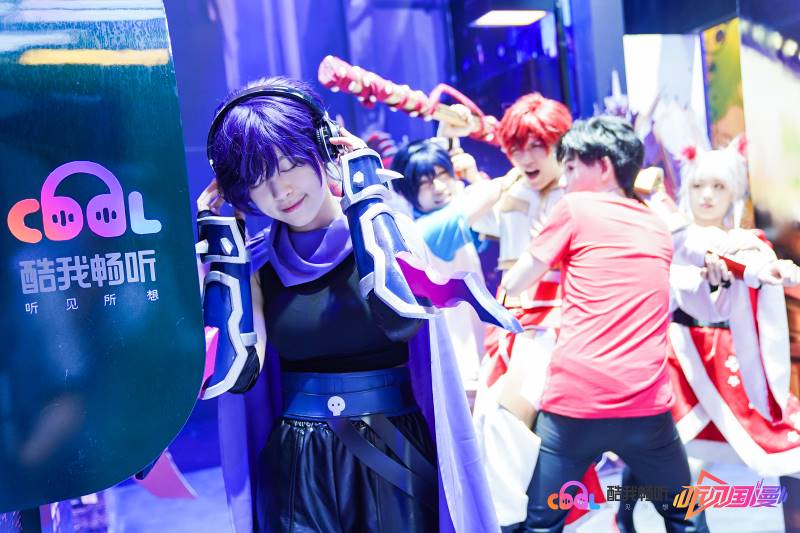 酷我暢聽(tīng)參展ChinaJoy，國(guó)漫第一街掀起廣播劇熱潮