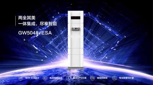 儲能逆變龍頭固德威實力圈粉！ESA系列光儲一體解決方案獲SNEC太瓦級鉆石獎
