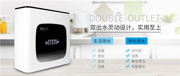 凈水器十大品牌法蘭尼600G超大通量，告別細水長流