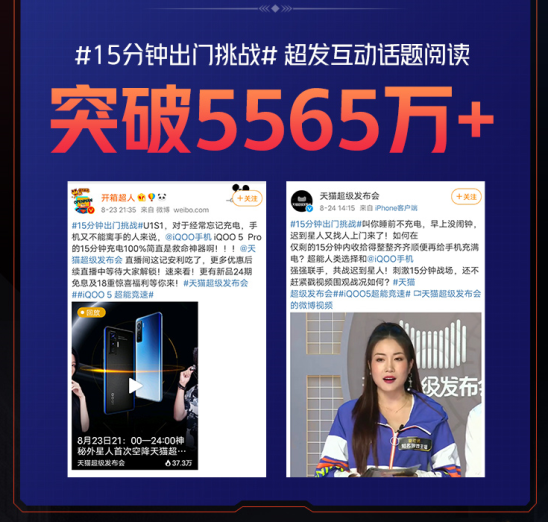 iQOO天貓超級品牌日，詮釋生而強(qiáng)悍探索突破