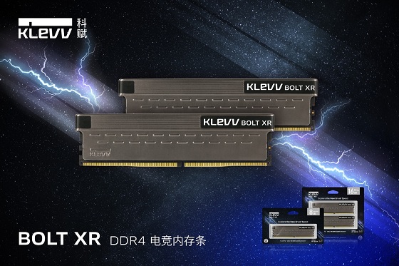 KLEVV科賦發(fā)布CRAS XR RGB/BOLT XR DDR4超頻/電競內存，探索疾速新紀元